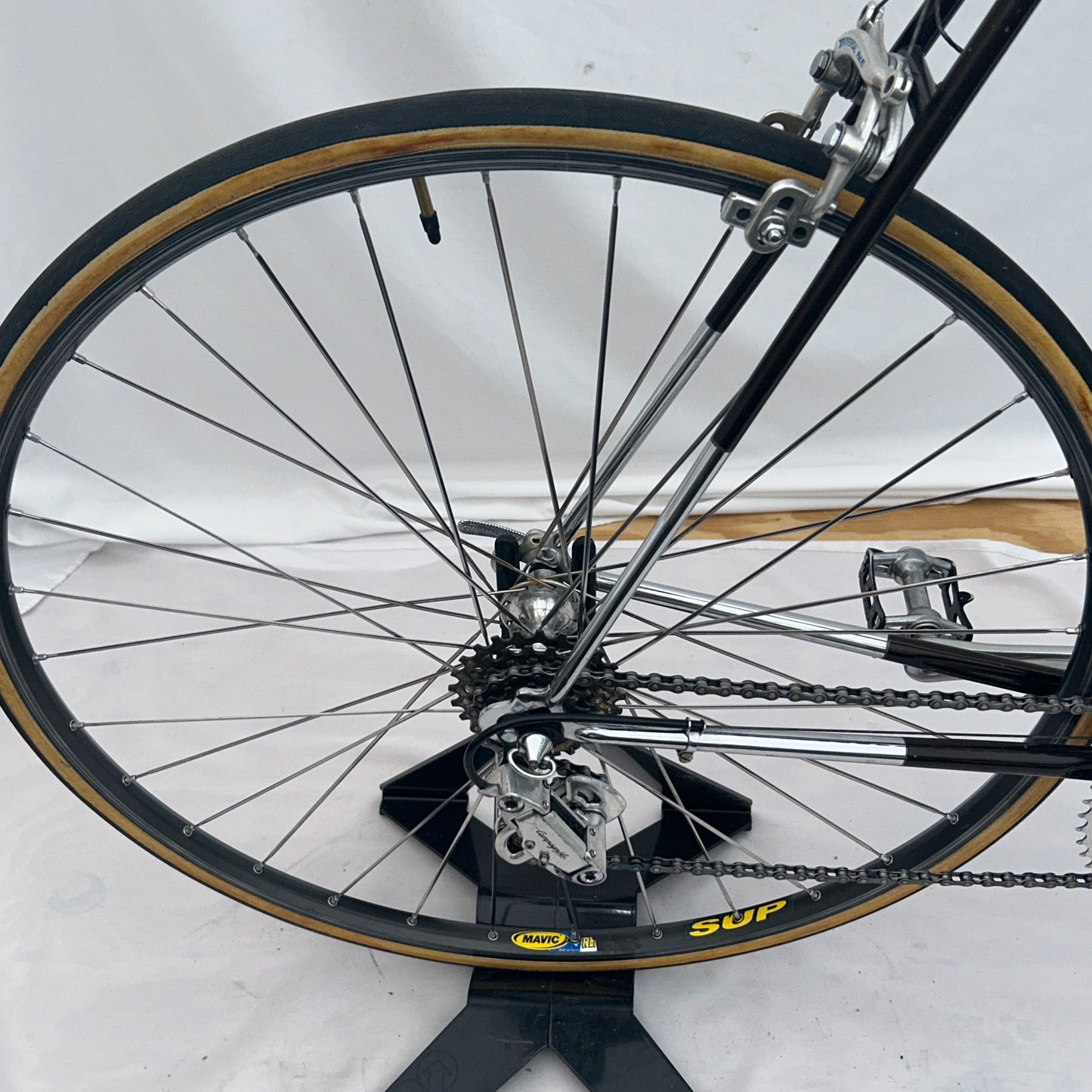 Italvega Gran Turismo Campagnolo Record 10 61 cm Steel Vintage Road Bike Univega #34