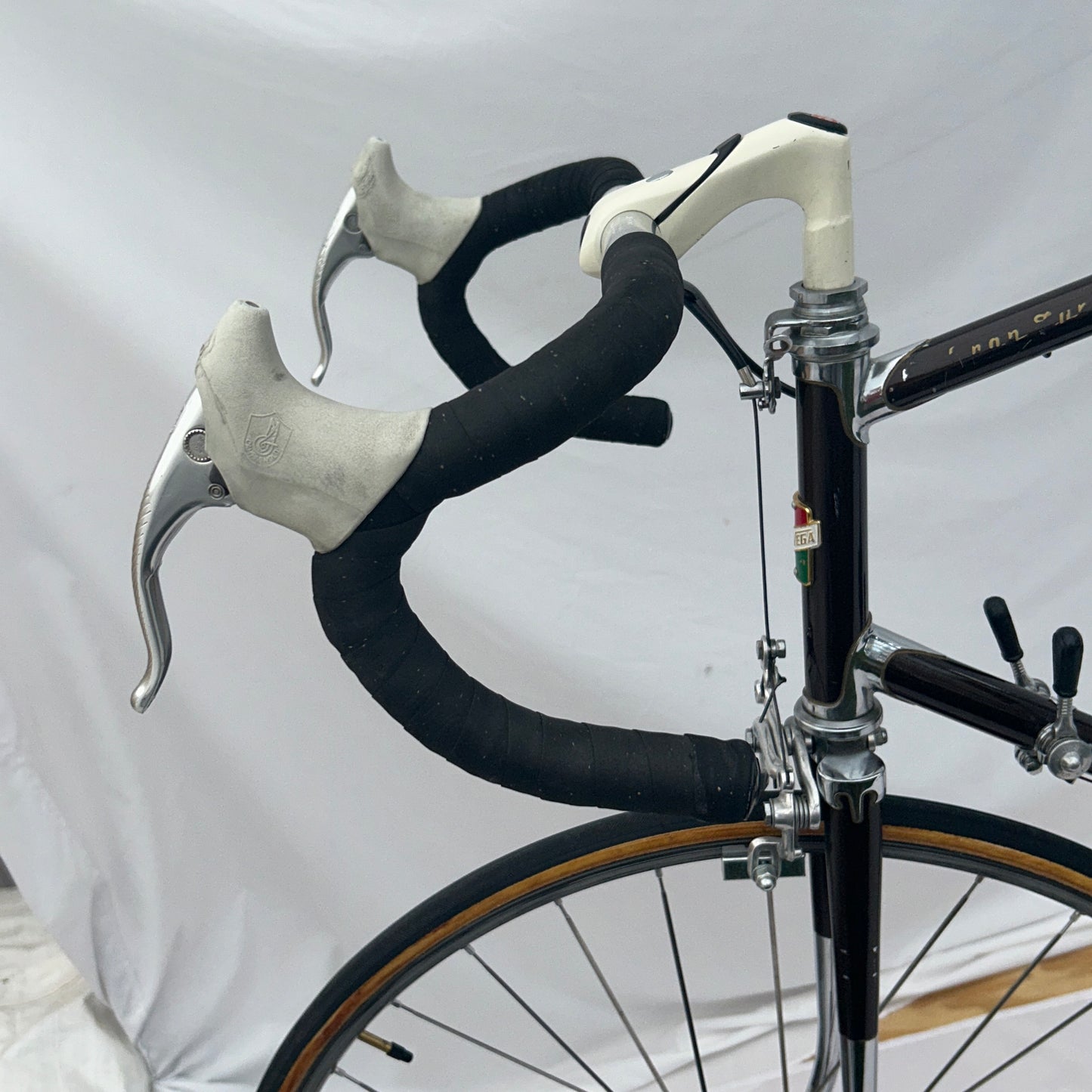Italvega Gran Turismo Campagnolo Record 10 61 cm Steel Vintage Road Bike Univega #34