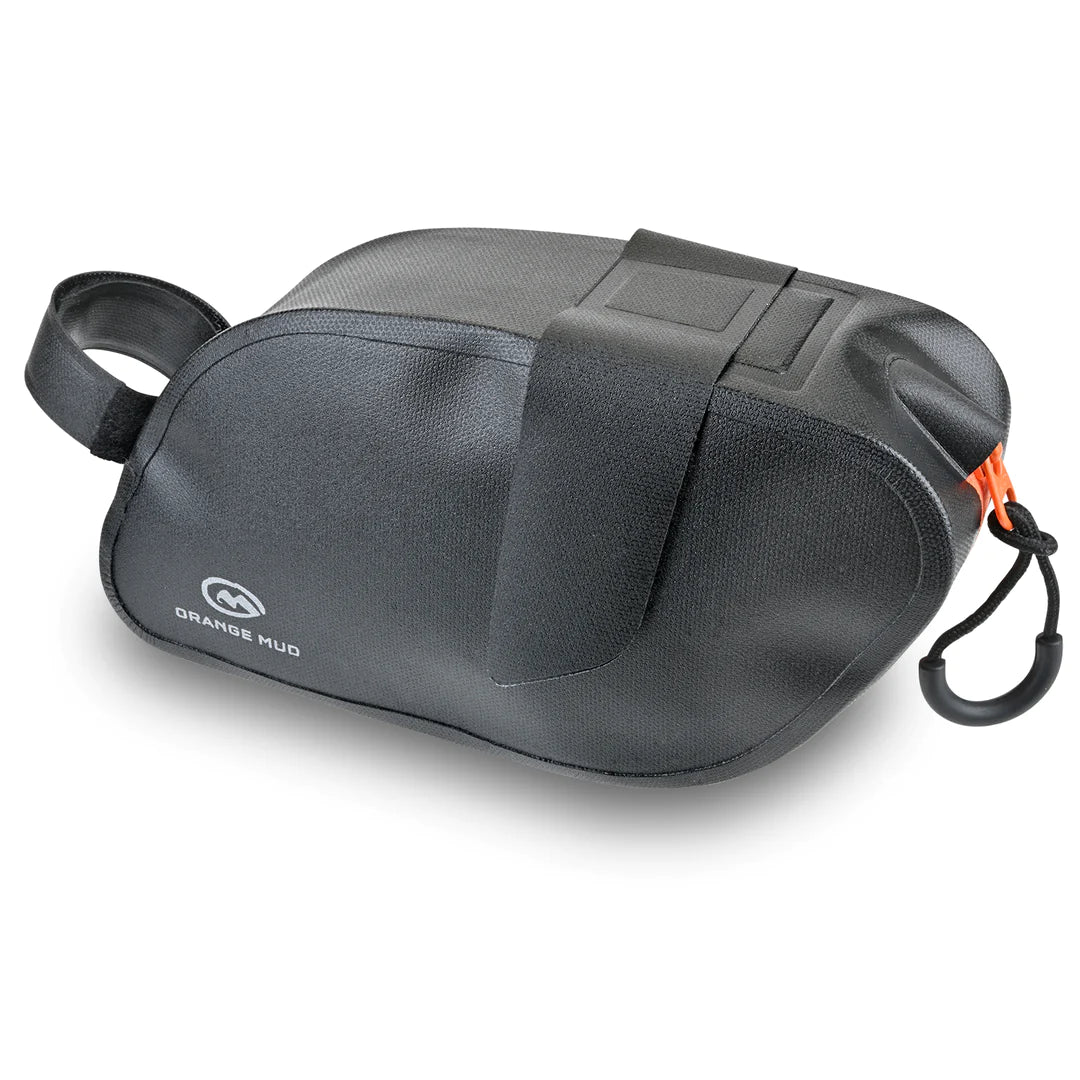 Orange Mud Bicycle Seat Bag Welded TPU Black Orange