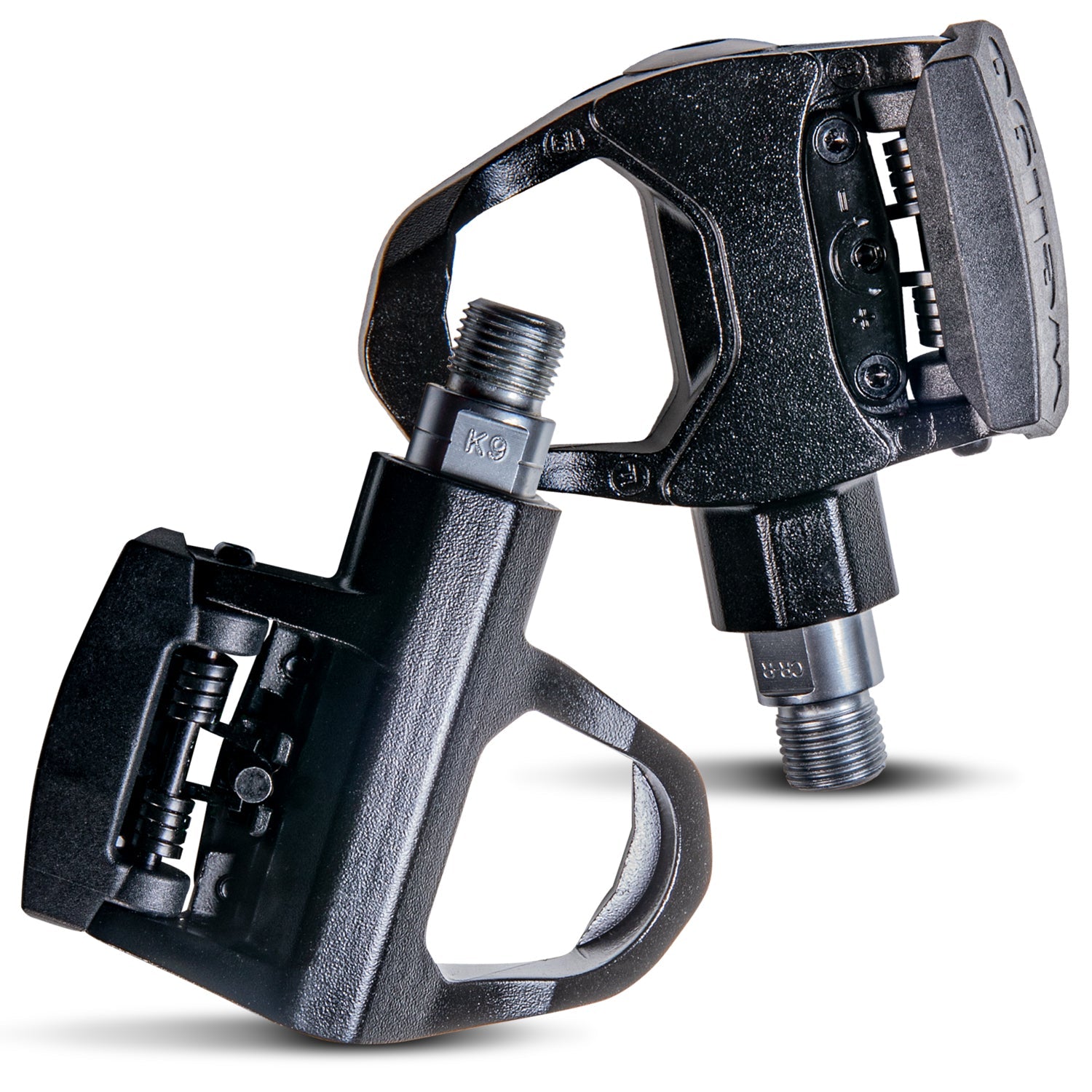 indoor cycling pedals Wellgo Road and Indoor Cycling Pedals Compatbile with Peloton Bike