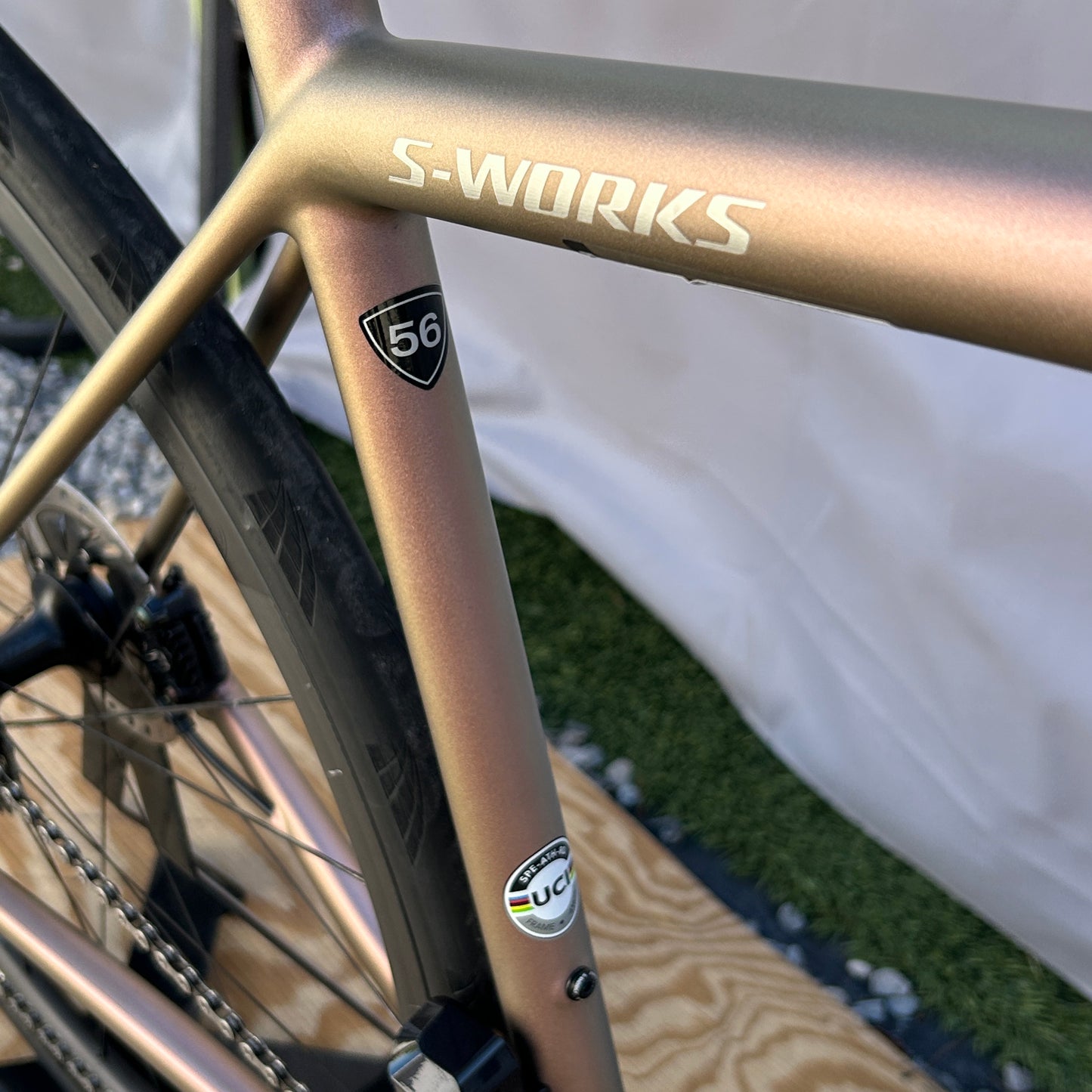 2021 Specialized S-Works Aethos Shimano Dura-Ace Di2 56 cm