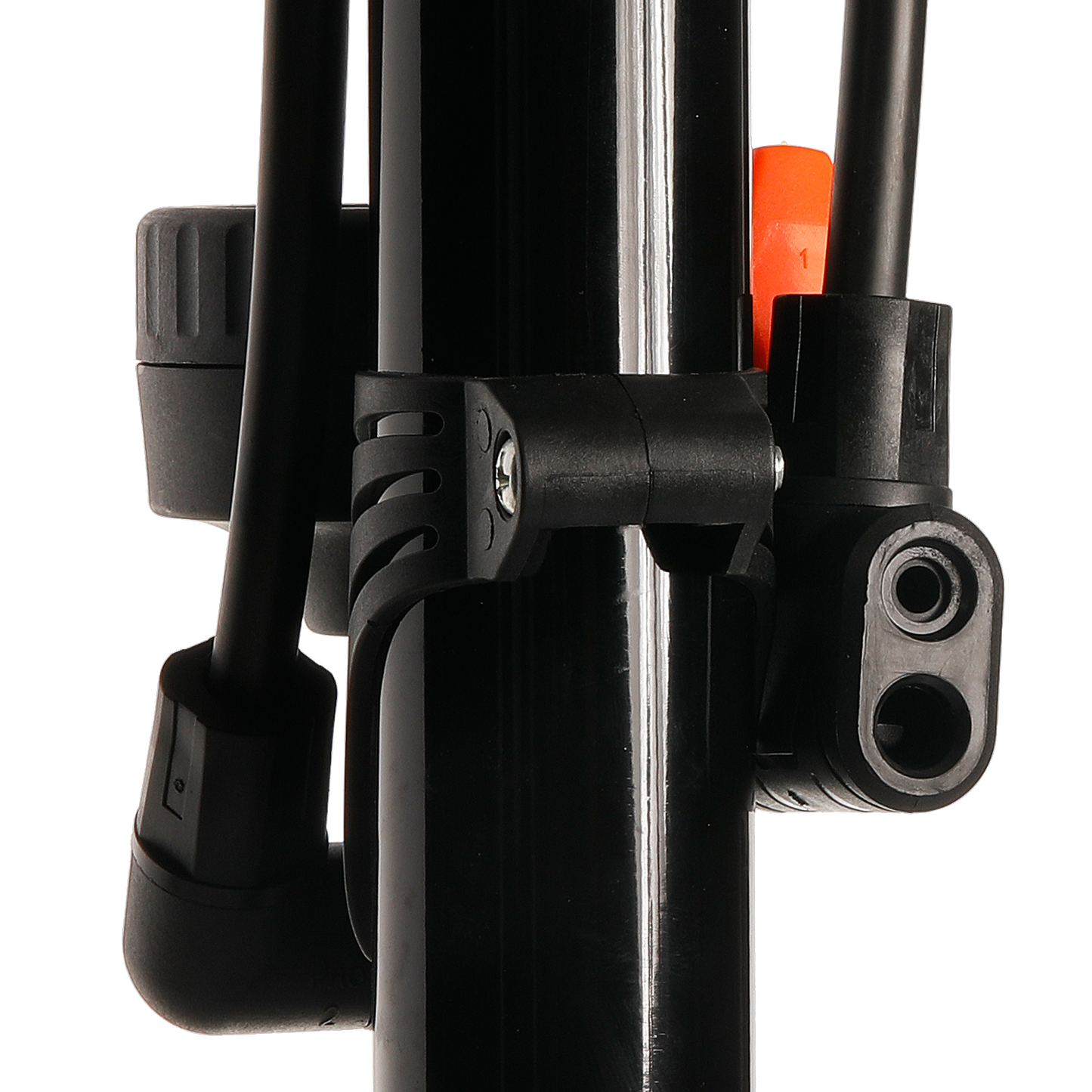 ZOL High Pressure Bicycle Bike Floor Pump Up to 120PSI/11BAR with Gauge and Smart Head