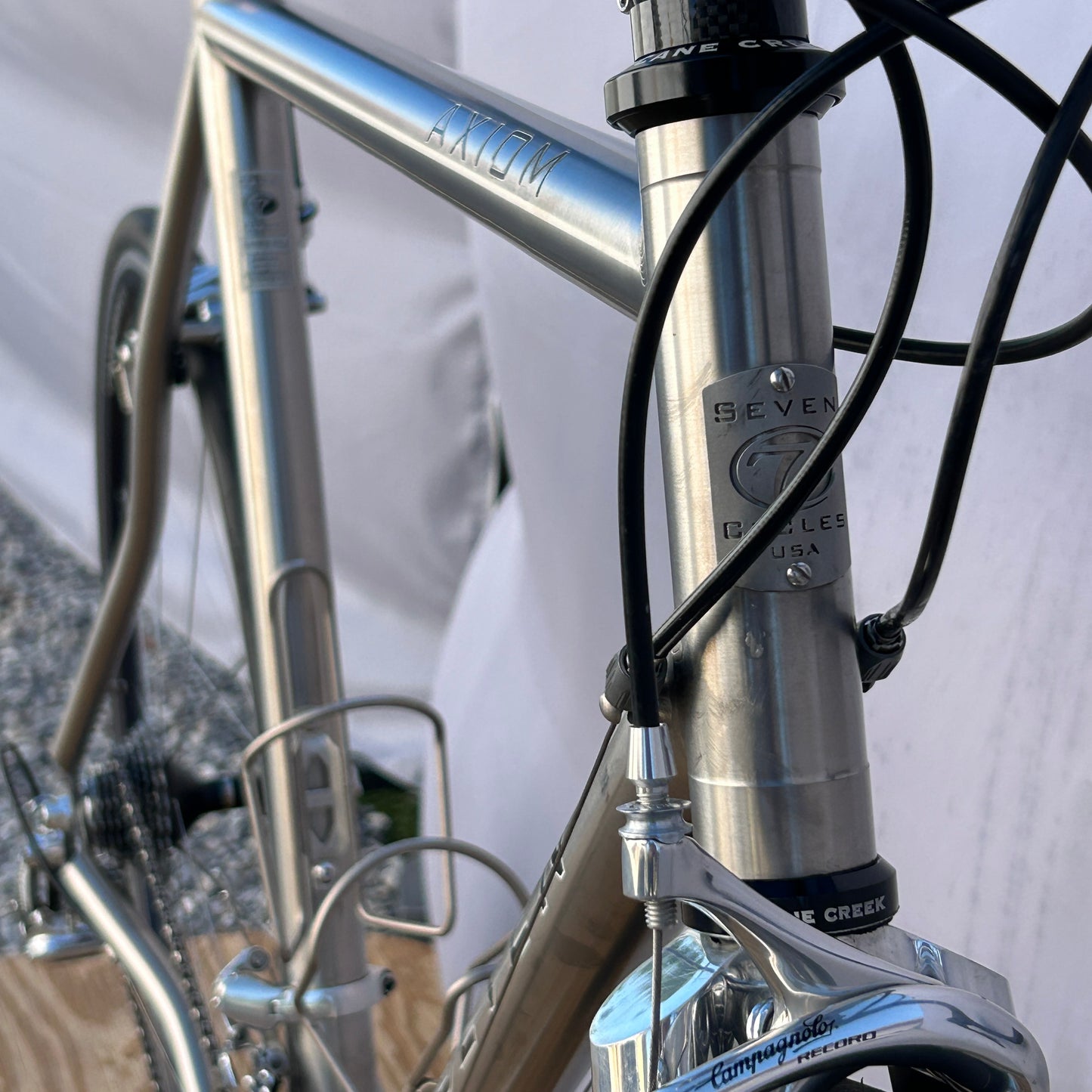 Seven Cycles Axium Road Bike 56 cm Campagnolo Record Nucleon