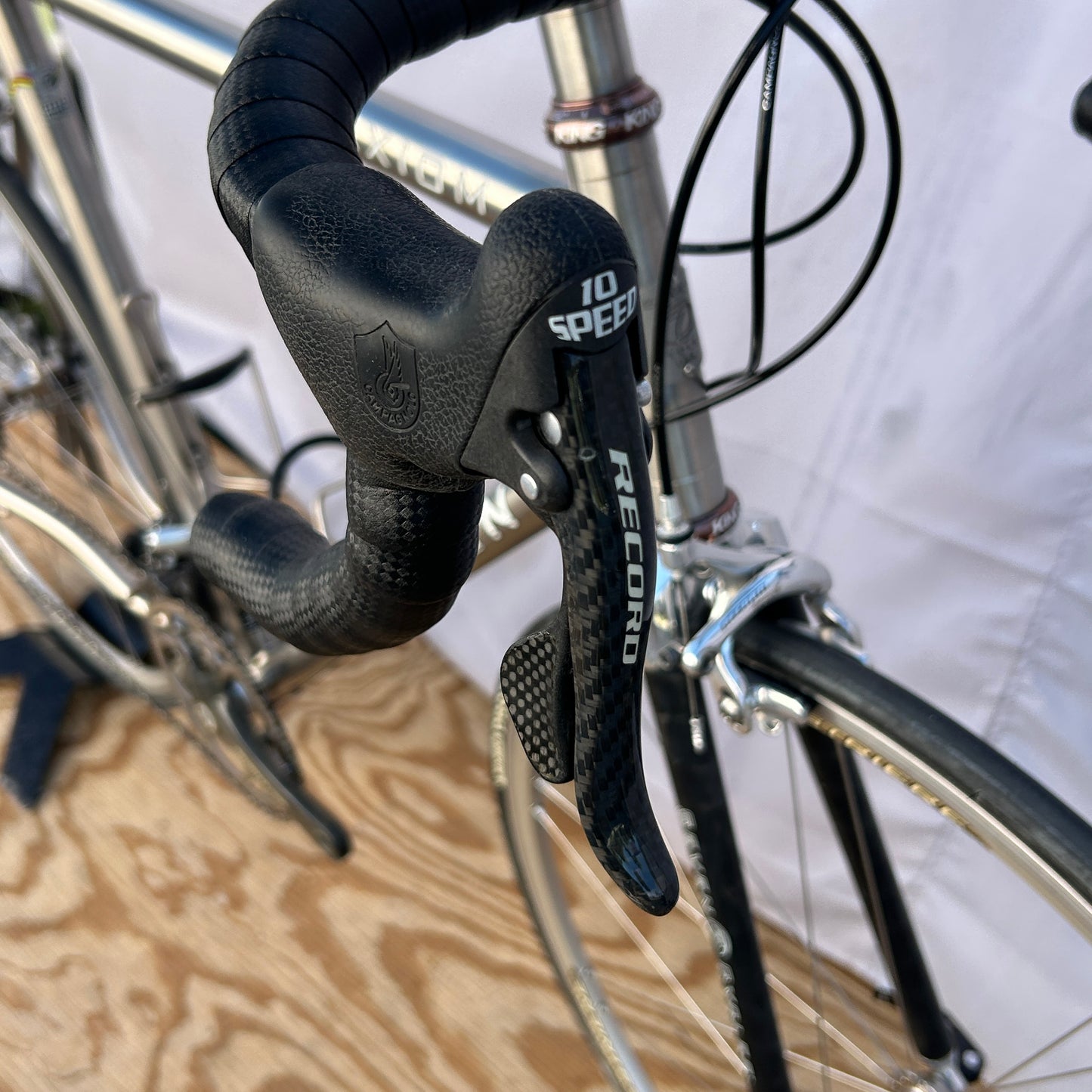 Seven Cycles Axiom Road Bike 56 cm Campagnolo Record 10 Rolf Sestrieres