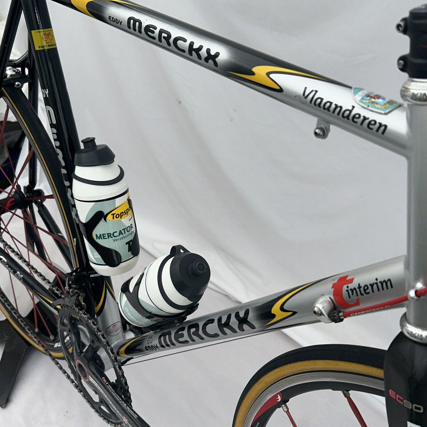 Eddy Merckx Titane Pro "Team Vlaanderen" 59cm Super Record 11 Fulcrum #19