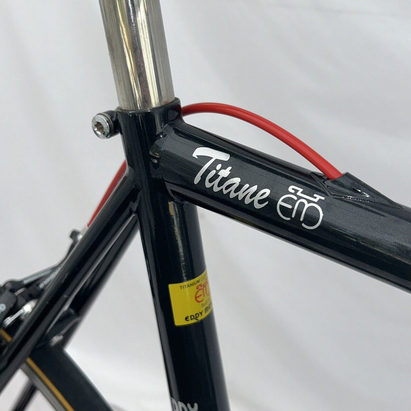 Eddy Merckx Titane Pro "Team Vlaanderen" 59cm Super Record 11 Fulcrum #19