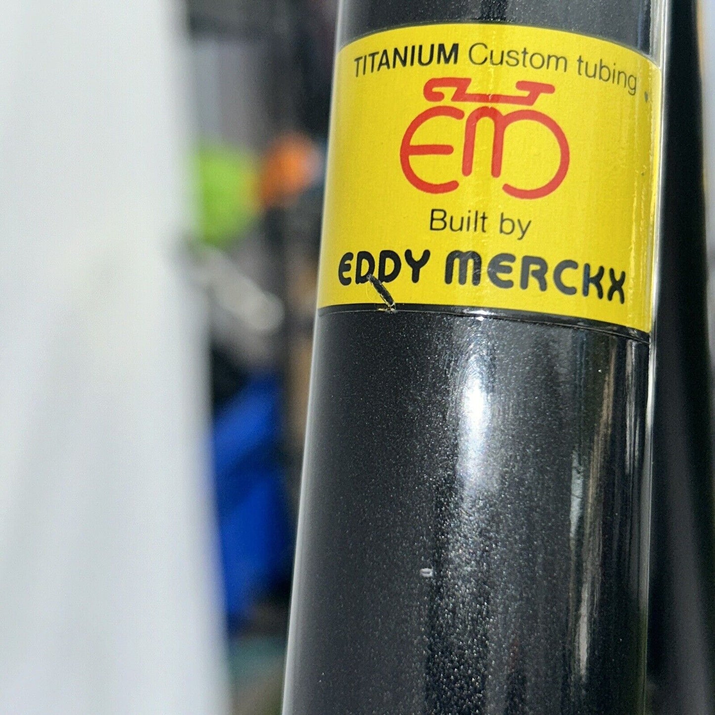 Eddy Merckx Titane Pro "Team Vlaanderen" 59cm Super Record 11 Fulcrum #19