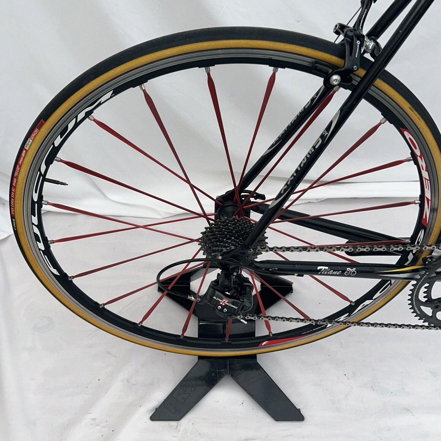 Eddy Merckx Titane Pro "Team Vlaanderen" 59cm Super Record 11 Fulcrum #19