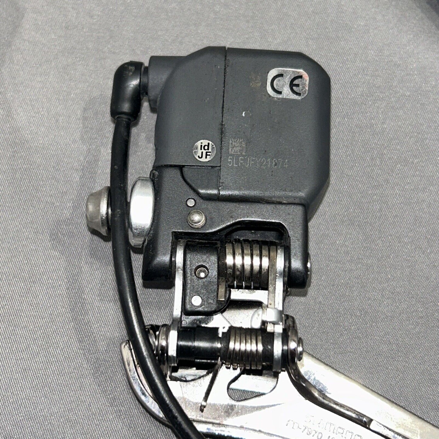 Shimano Dura-Ace Di2 FD-7970 2x 10s Road Bike Front Derailleur Braze-On Gravel