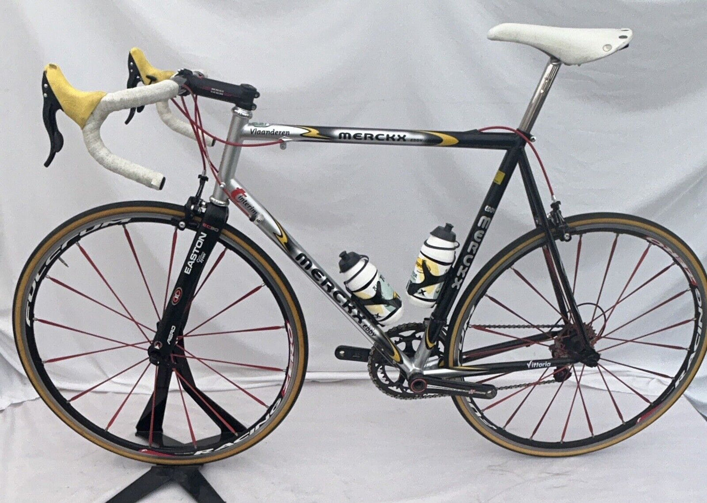 Eddy Merckx Titane Pro "Team Vlaanderen" 59cm Super Record 11 Fulcrum #19