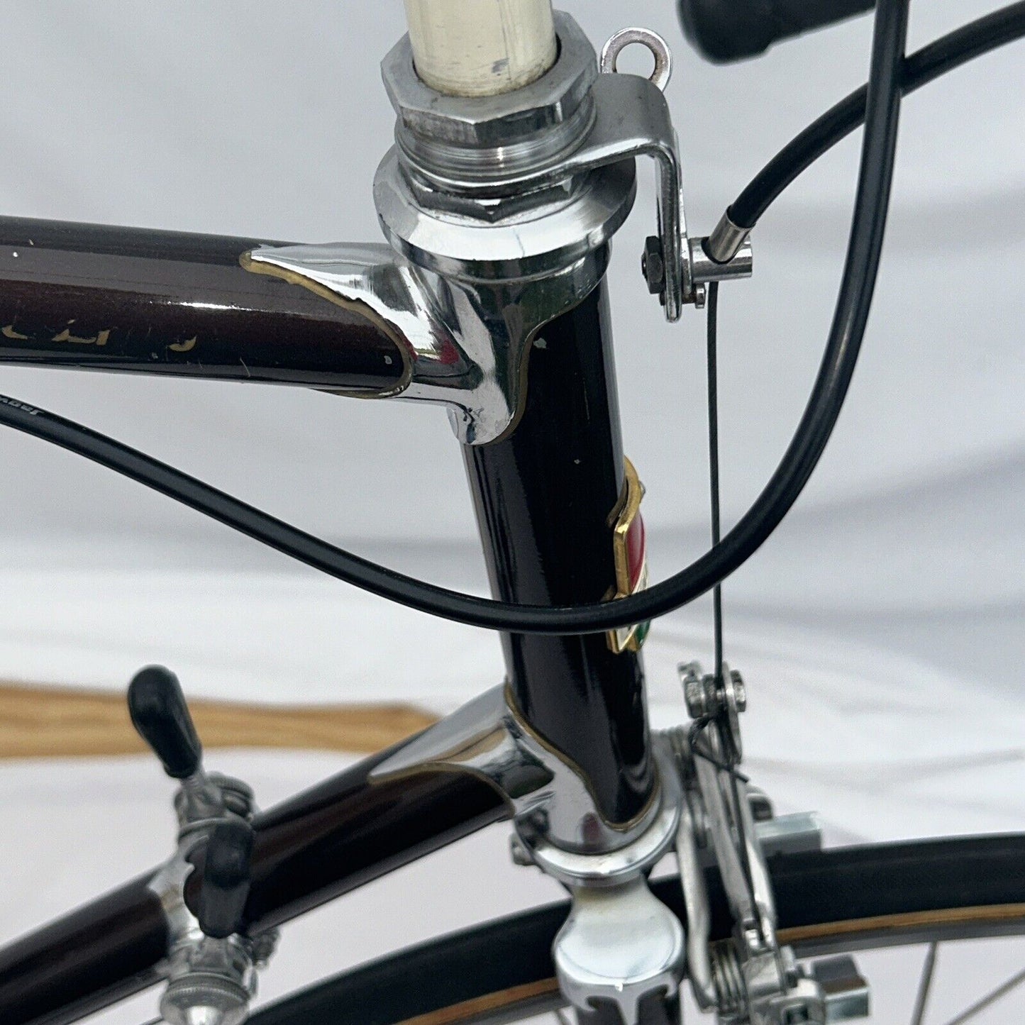 Italvega Gran Turismo Campagnolo Record 10 61 cm Steel Vintage Road Bike Univega #34