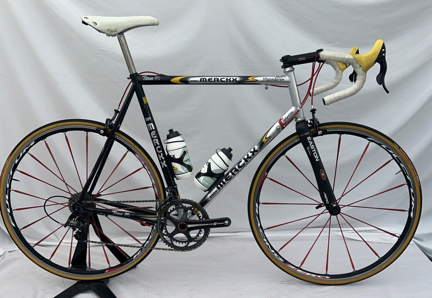 Eddy Merckx Titane Pro "Team Vlaanderen" 59cm Super Record 11 Fulcrum #19