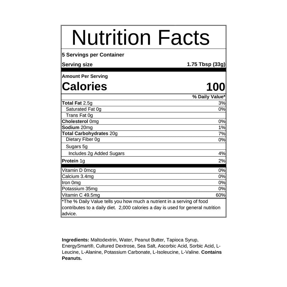 Hammer Gel Nocciola 5 Servings with Flask