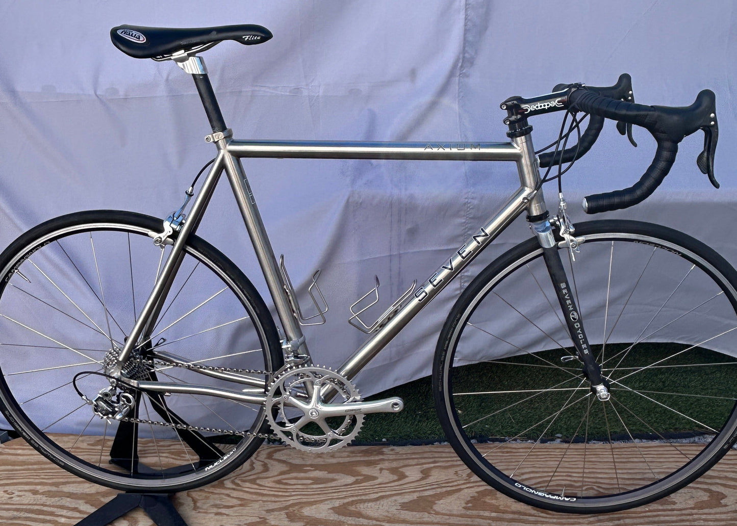 Seven Cycles Axium Road Bike 56 cm Campagnolo Record Nucleon