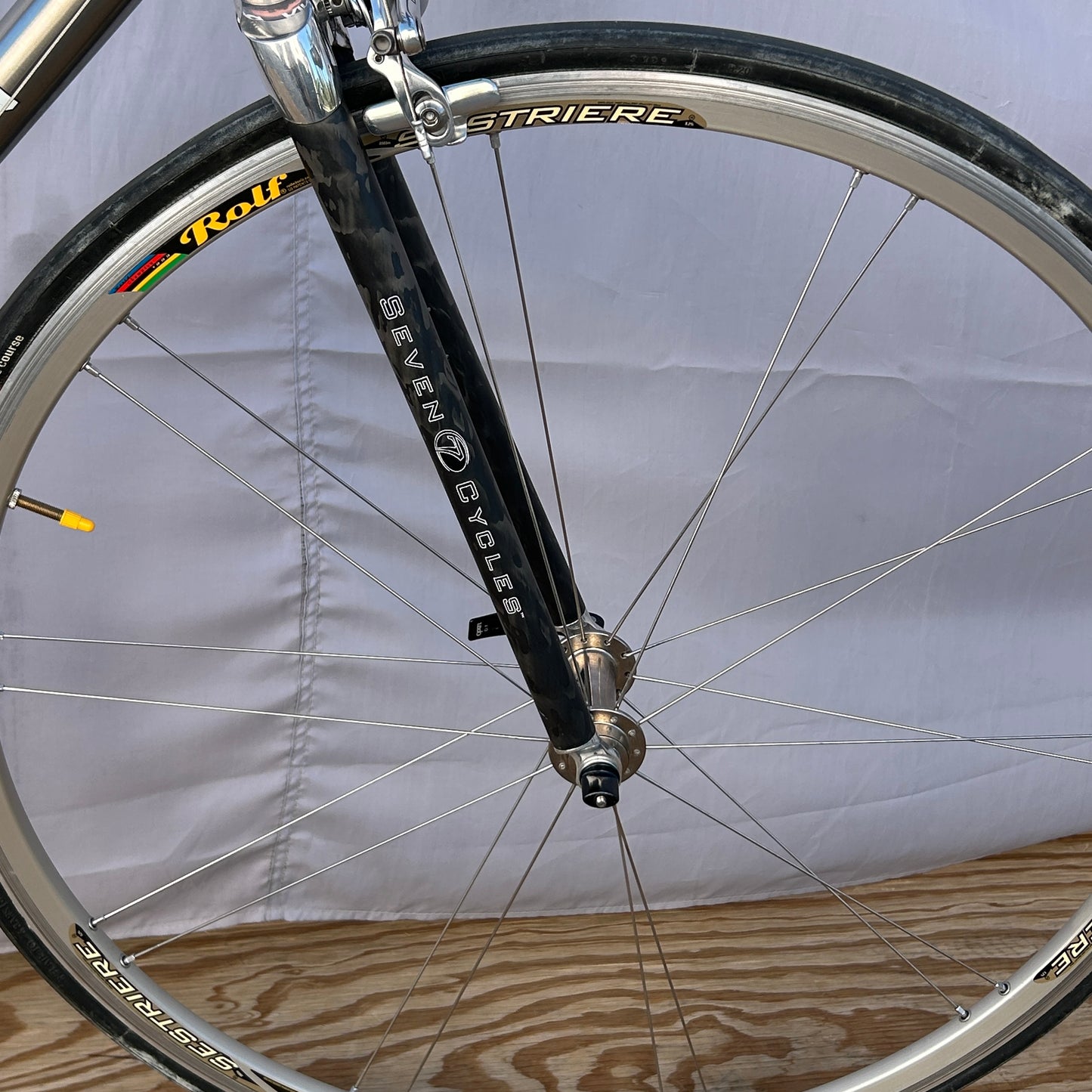 Seven Cycles Axiom Road Bike 56 cm Campagnolo Record 10 Rolf Sestrieres