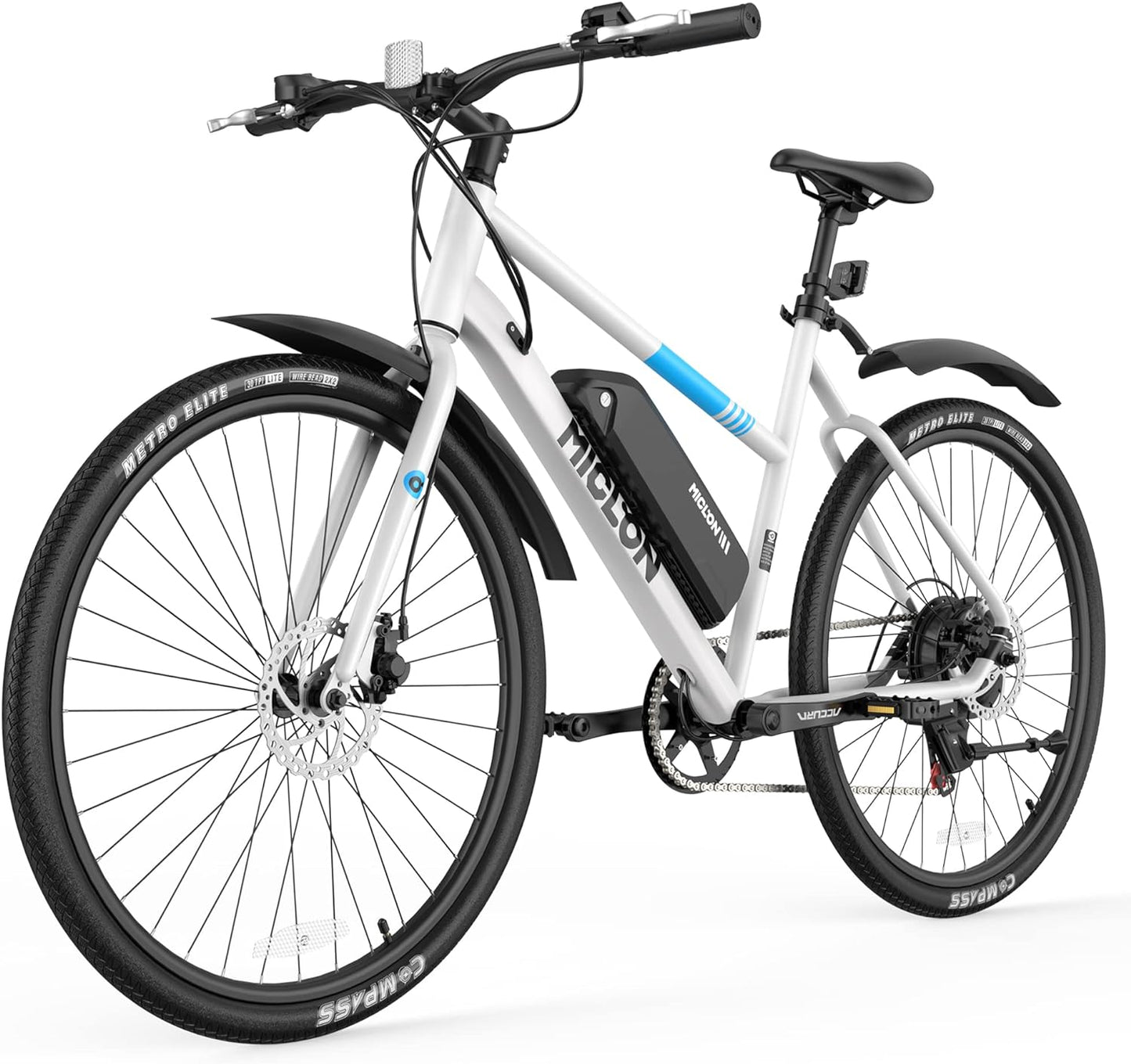 MICLON Macmission 100 Adult Electric Bike 36V/13Ah Battery 44 Miles Range 350W