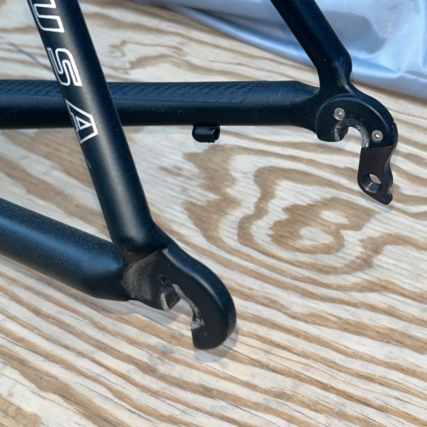 CANNONDALE CAAD9 FRAMESET 58 CM BLACK Made in the USA