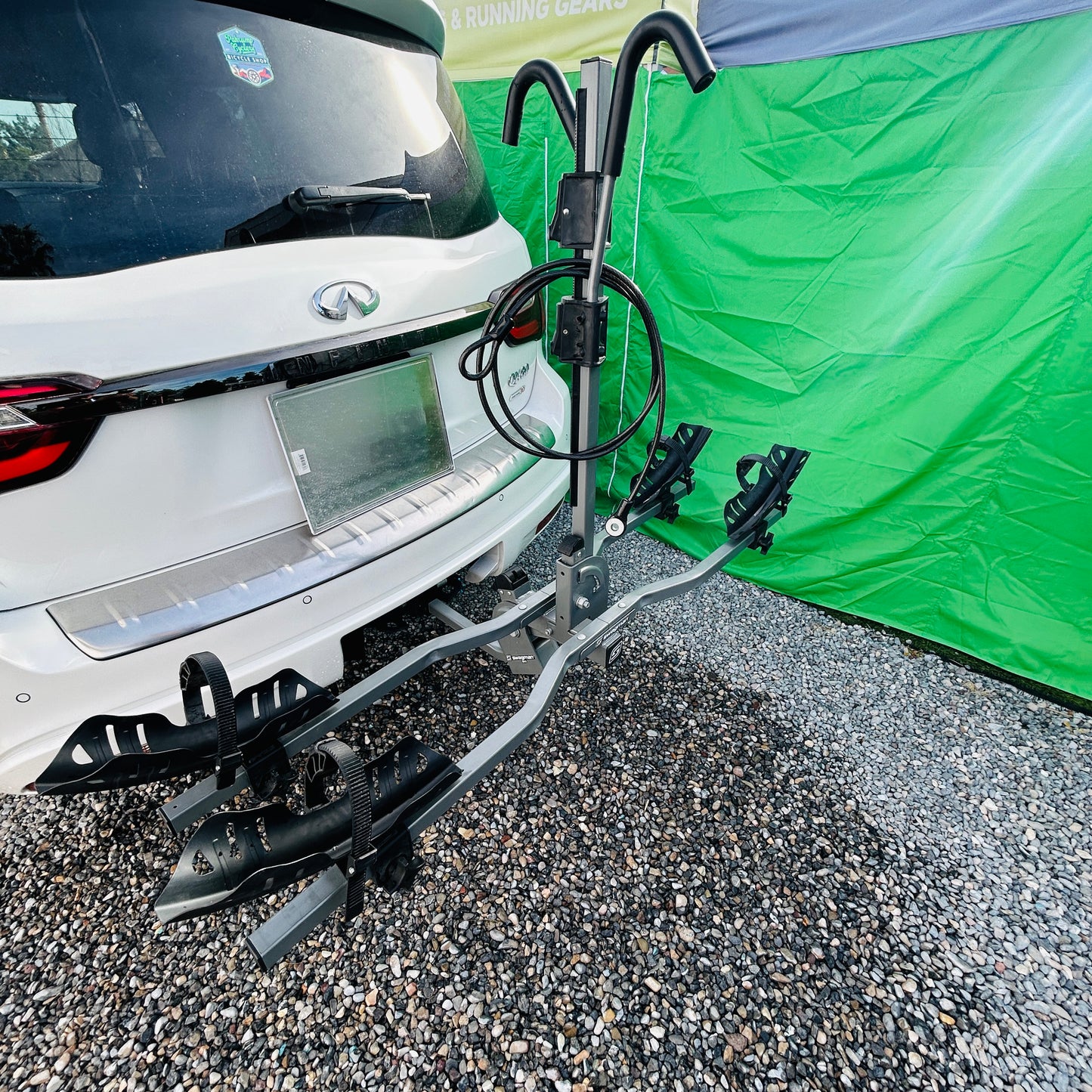 Swagman G10 Hitch Mount Platform Rack 2 Bike Hitch Mount Receiver