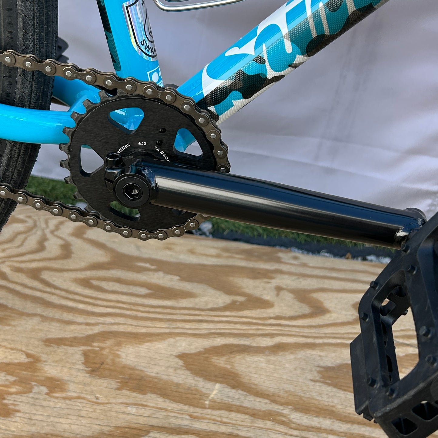 Sunday High C 29″ Complete BMX Bike - Gloss Surf Blue