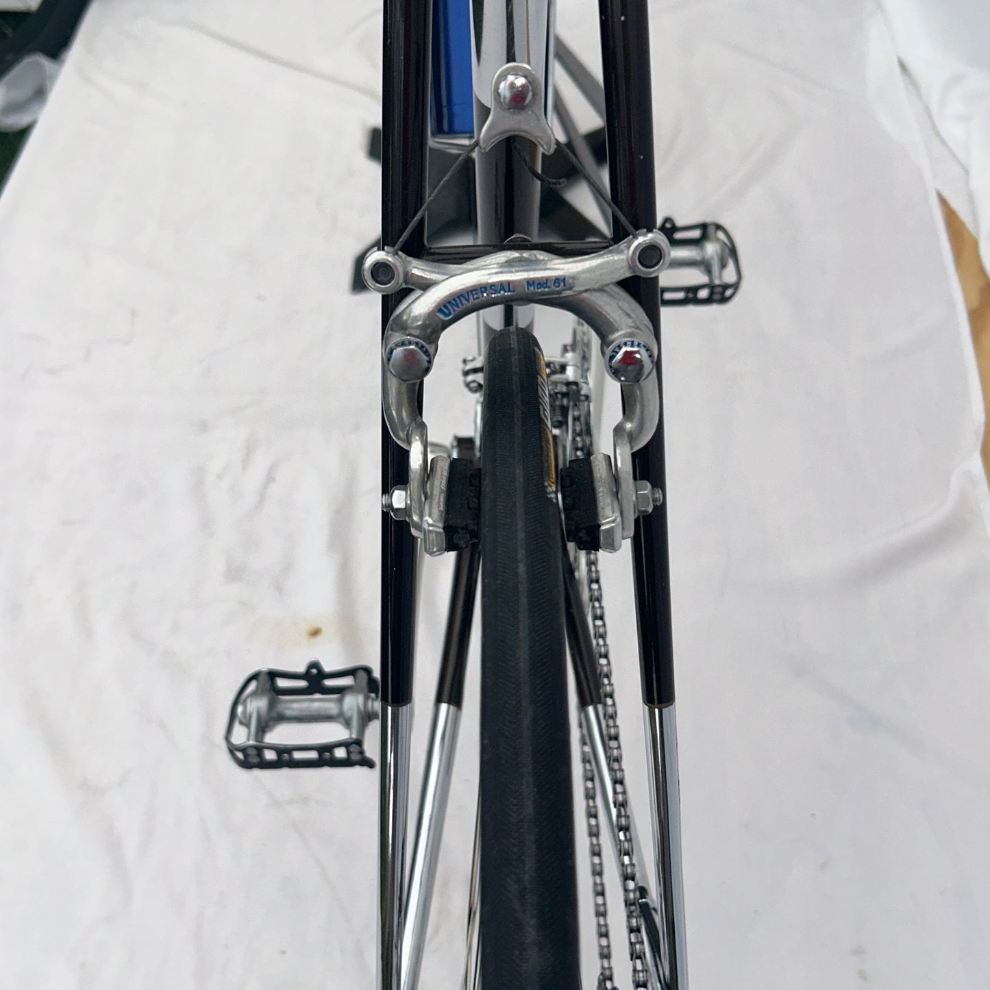 Italvega Gran Turismo Campagnolo Record 10 61 cm Steel Vintage Road Bike Univega #34