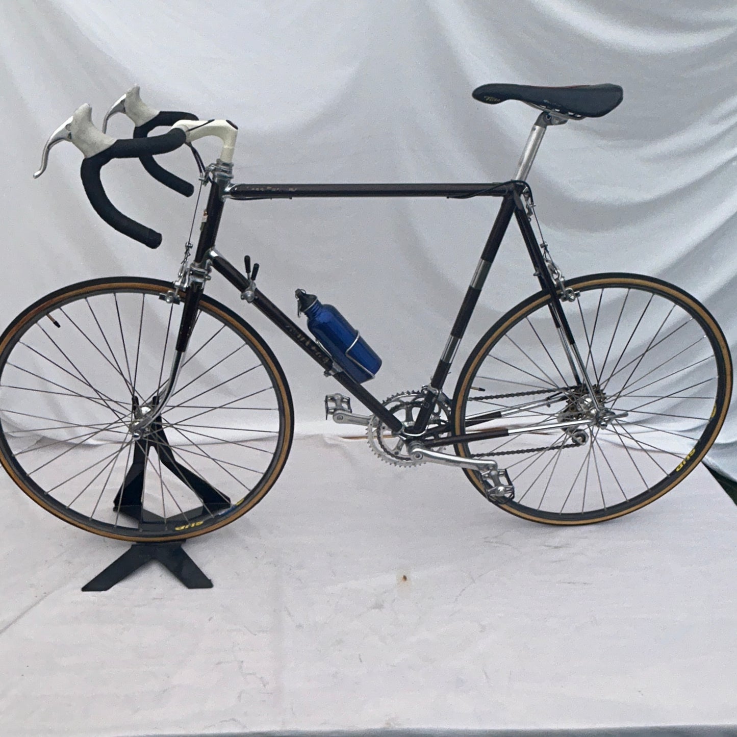 Italvega Gran Turismo Campagnolo Record 10 61 cm Steel Vintage Road Bike Univega #34