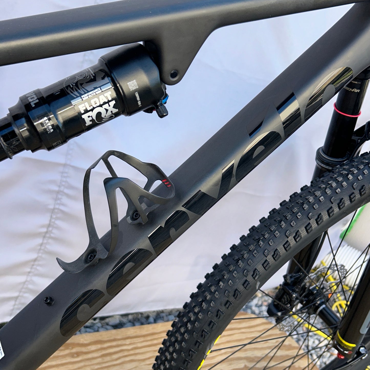 Cervelo ZFS-5 Full Suspension Mountain Bike MD Black No Wheels No seat/Seatpost