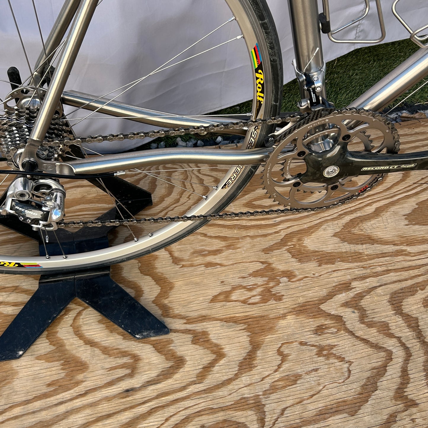 Seven Cycles Axiom Road Bike 56 cm Campagnolo Record 10 Rolf Sestrieres