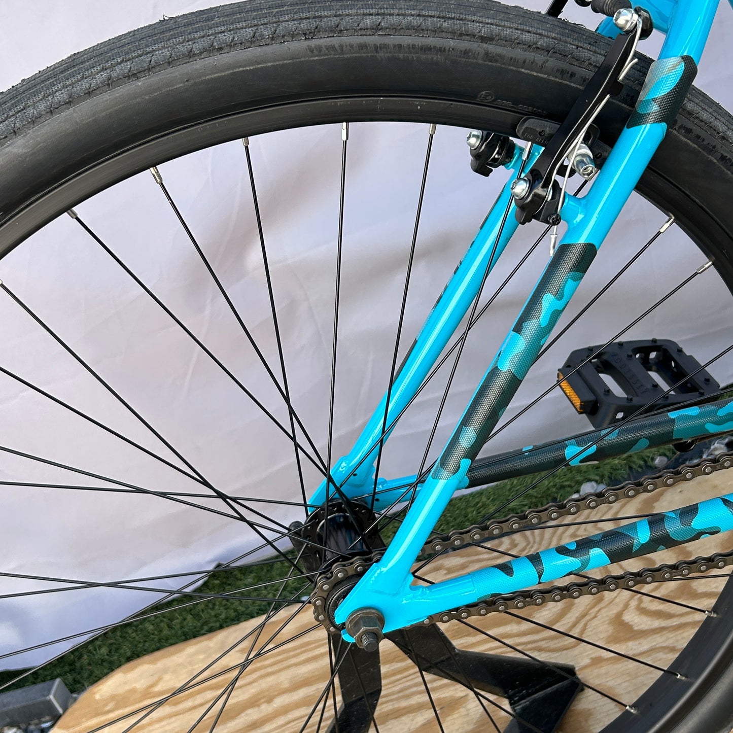 Sunday High C 29″ Complete BMX Bike - Gloss Surf Blue