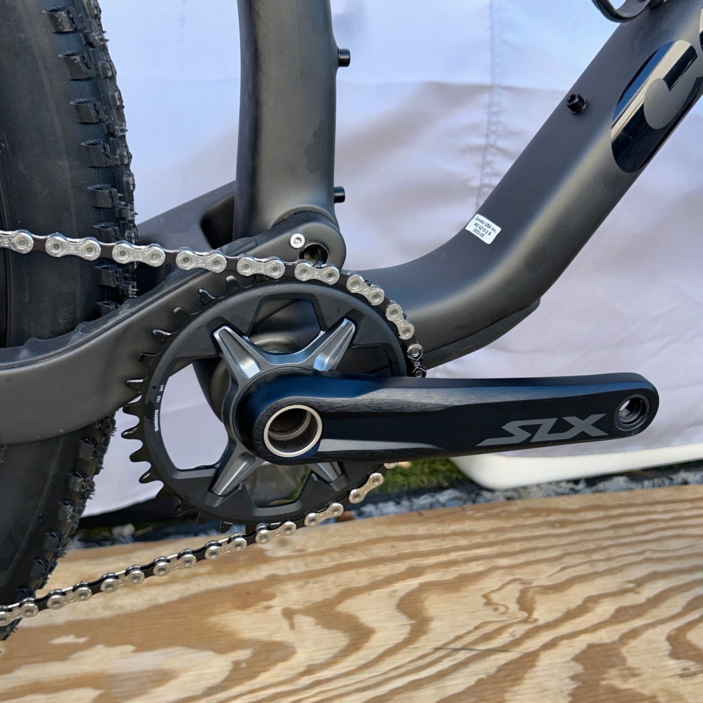Cervelo ZFS-5 Full Suspension Mountain Bike MD Black No Wheels No seat/Seatpost