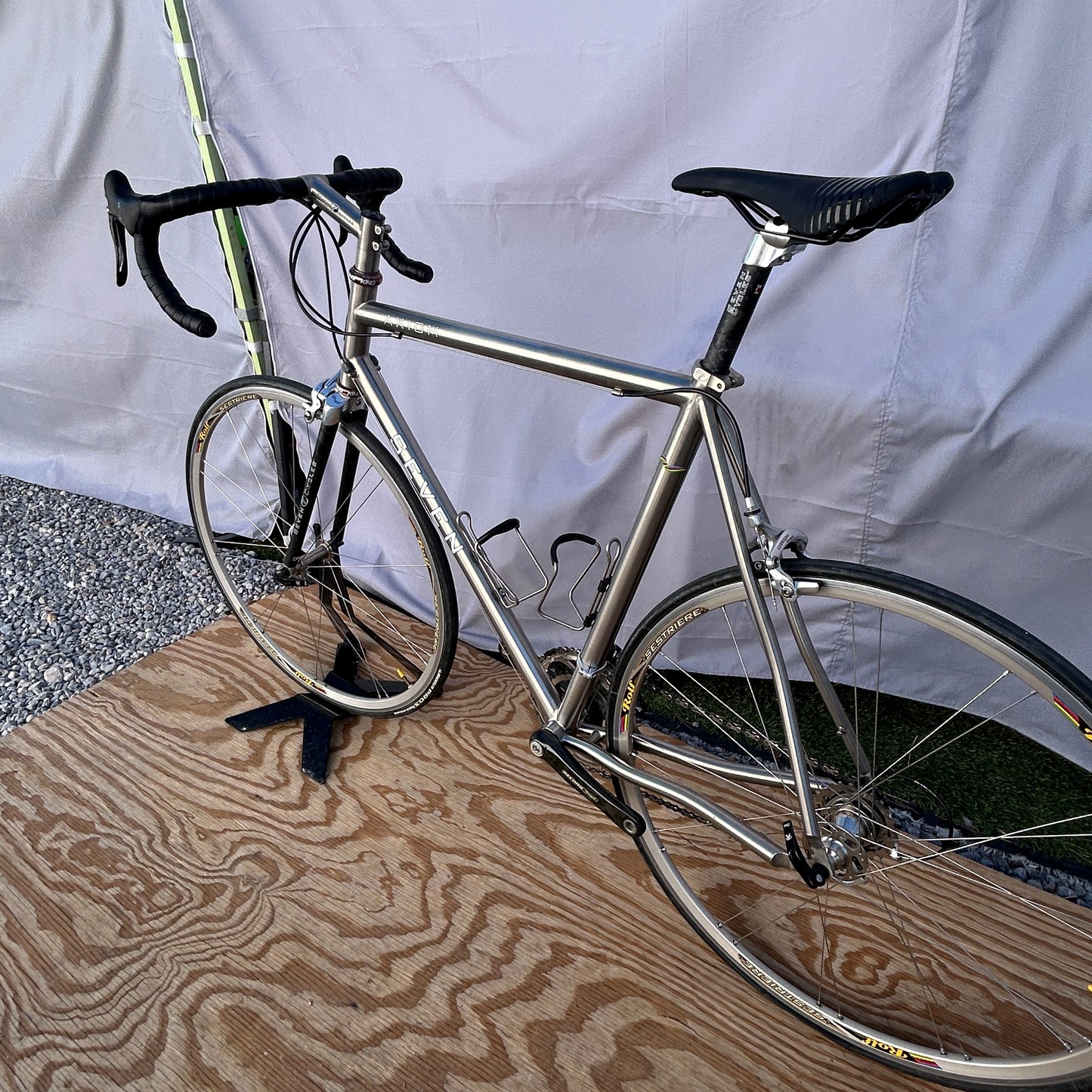 Seven Cycles Axiom Road Bike 56 cm Campagnolo Record 10 Rolf Sestrieres