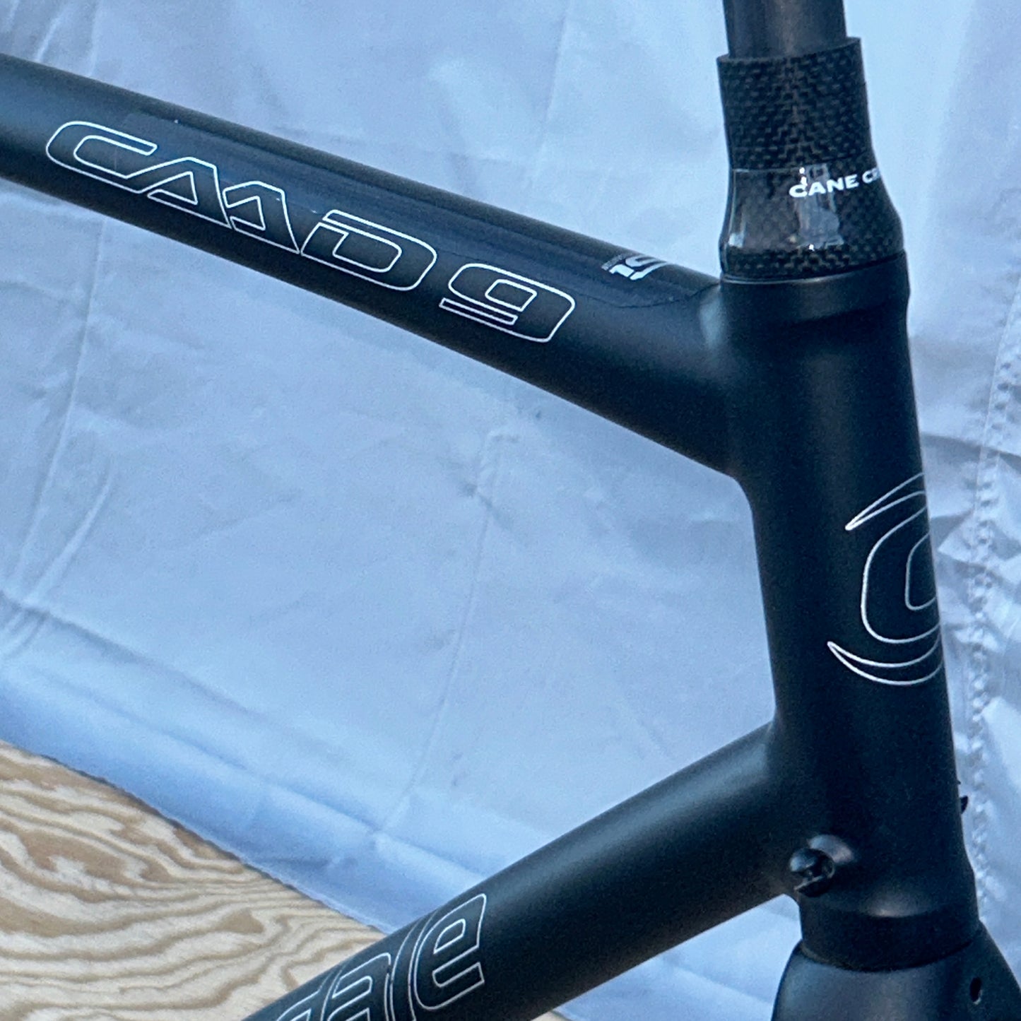 CANNONDALE CAAD9 FRAMESET 58 CM BLACK Made in the USA