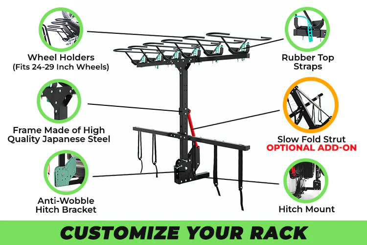 JB Racks 4 Bikes Vertical Bike Rack Velo Turquoise