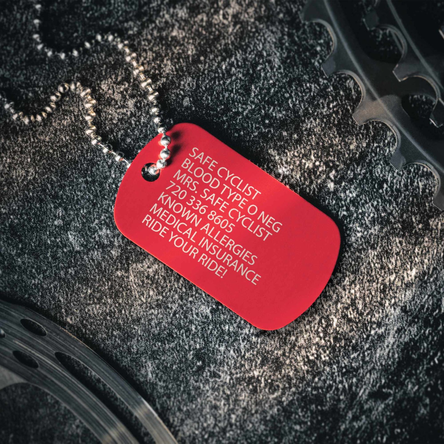 D.I.C.E Tag - Emergency Identification Tag