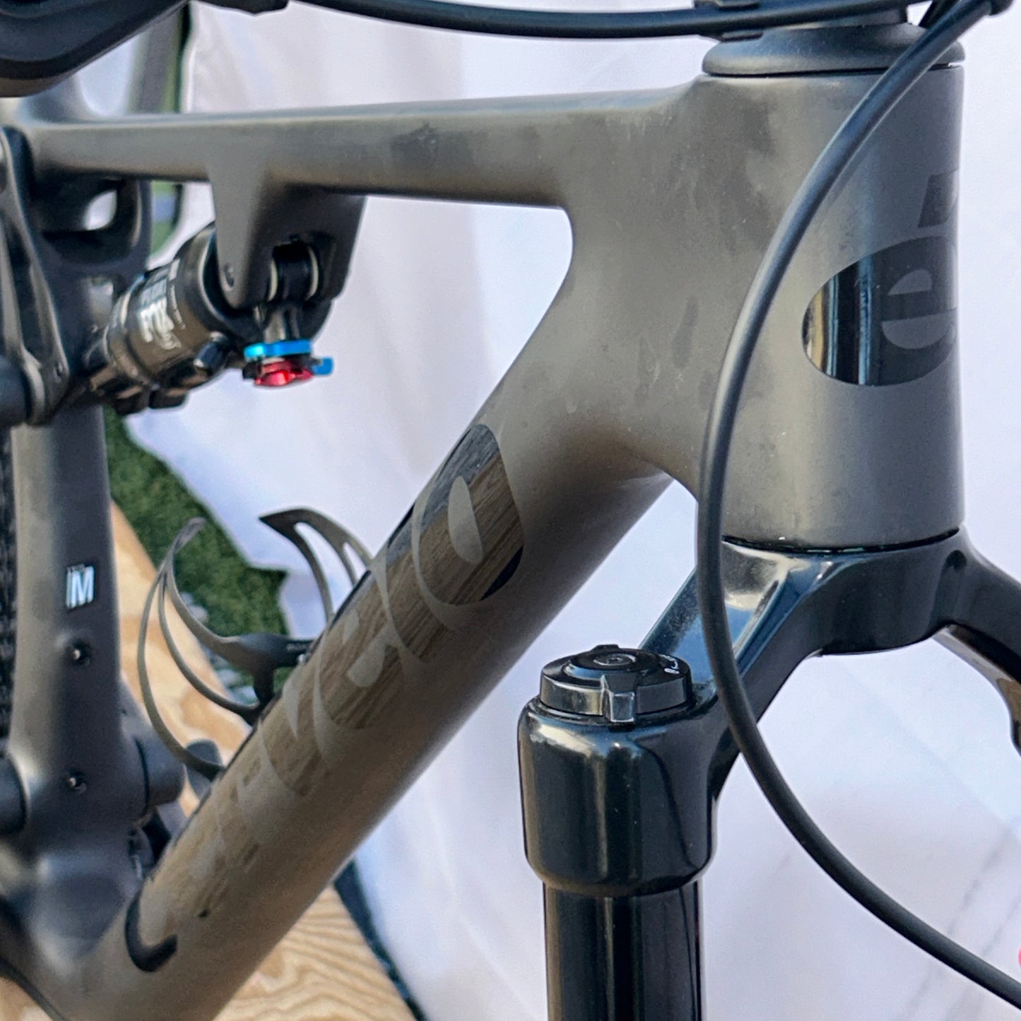 Cervelo ZFS-5 Full Suspension Mountain Bike MD Black No Wheels No seat/Seatpost