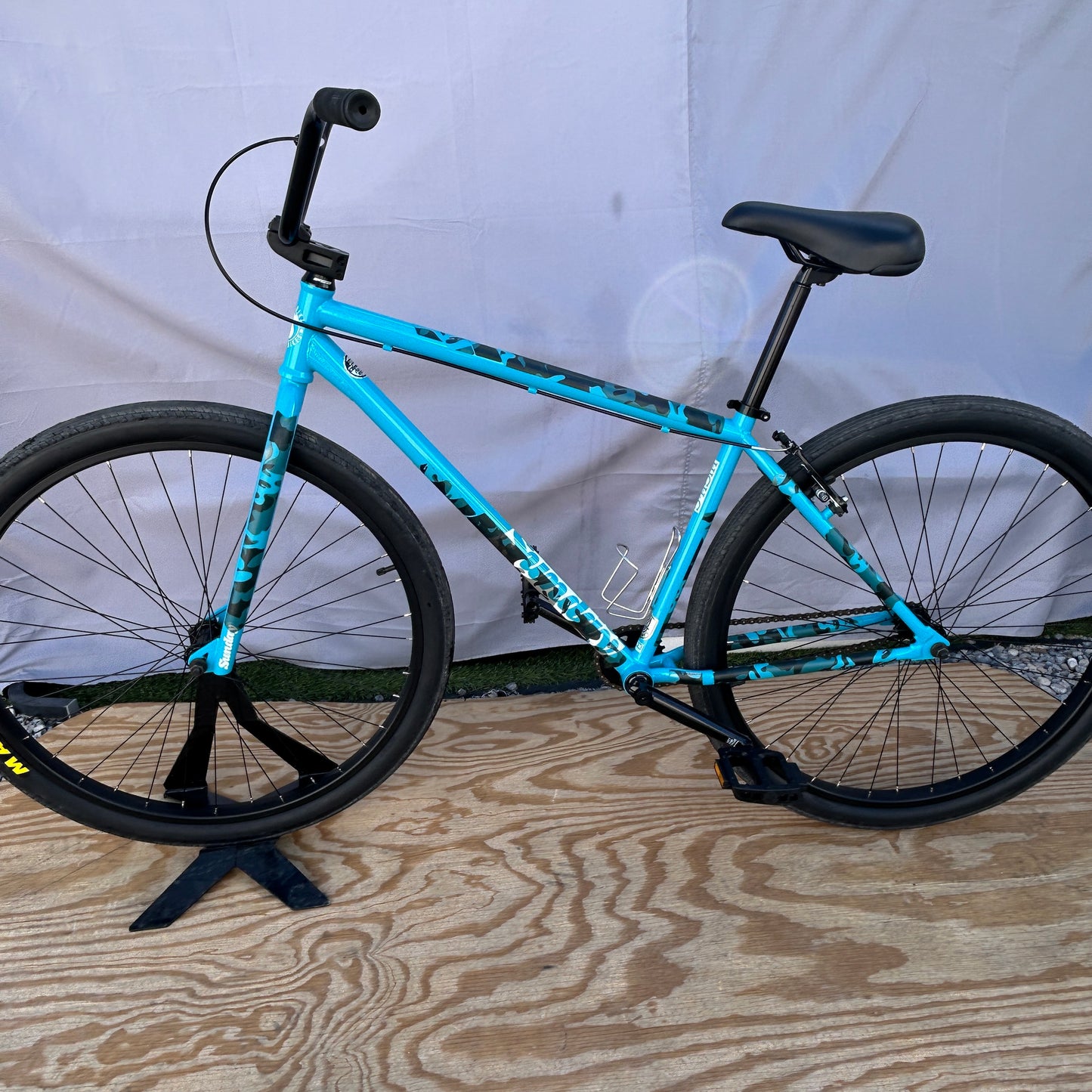 Sunday High C 29″ Complete BMX Bike - Gloss Surf Blue
