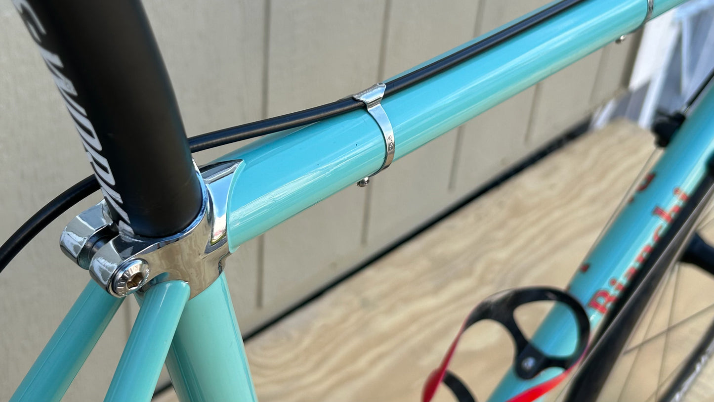 2010 Bianchi Dolomiti Classic Road Bike 56cm Campagnolo Chorus 11 Limited