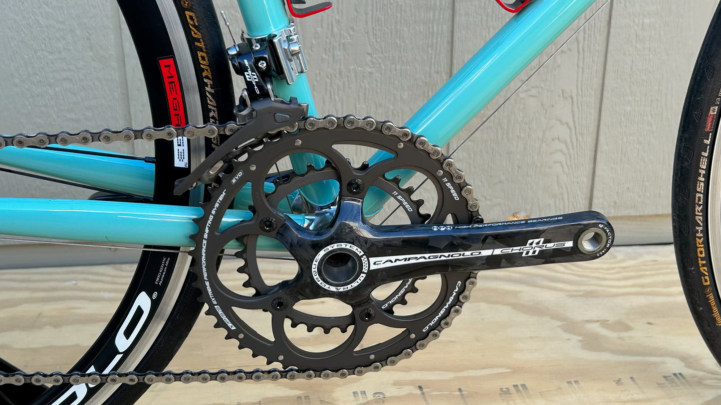 2010 Bianchi Dolomiti Classic Road Bike 56cm Campagnolo Chorus 11 Limited