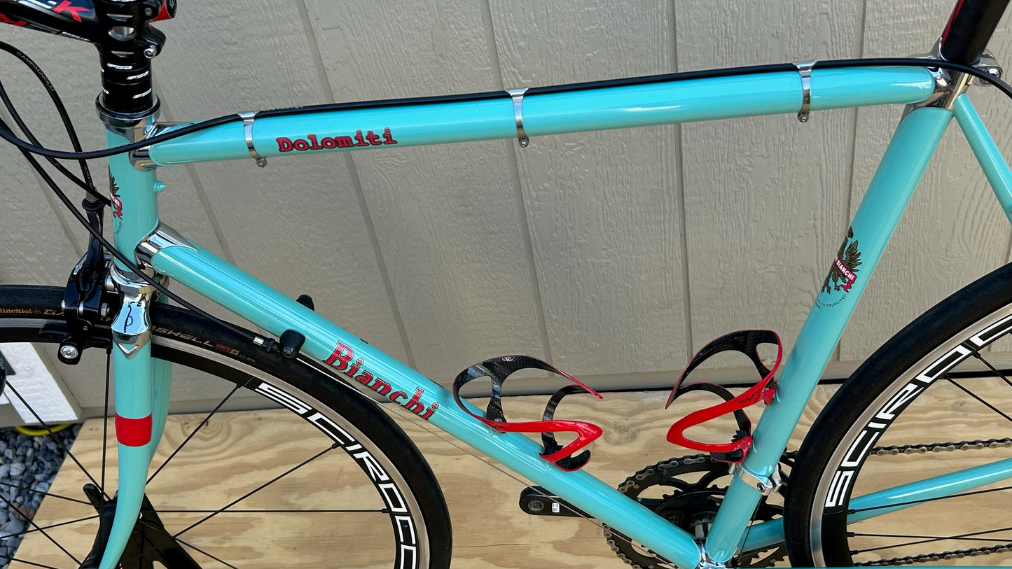 2010 Bianchi Dolomiti Classic Road Bike 56cm Campagnolo Chorus 11 Limited