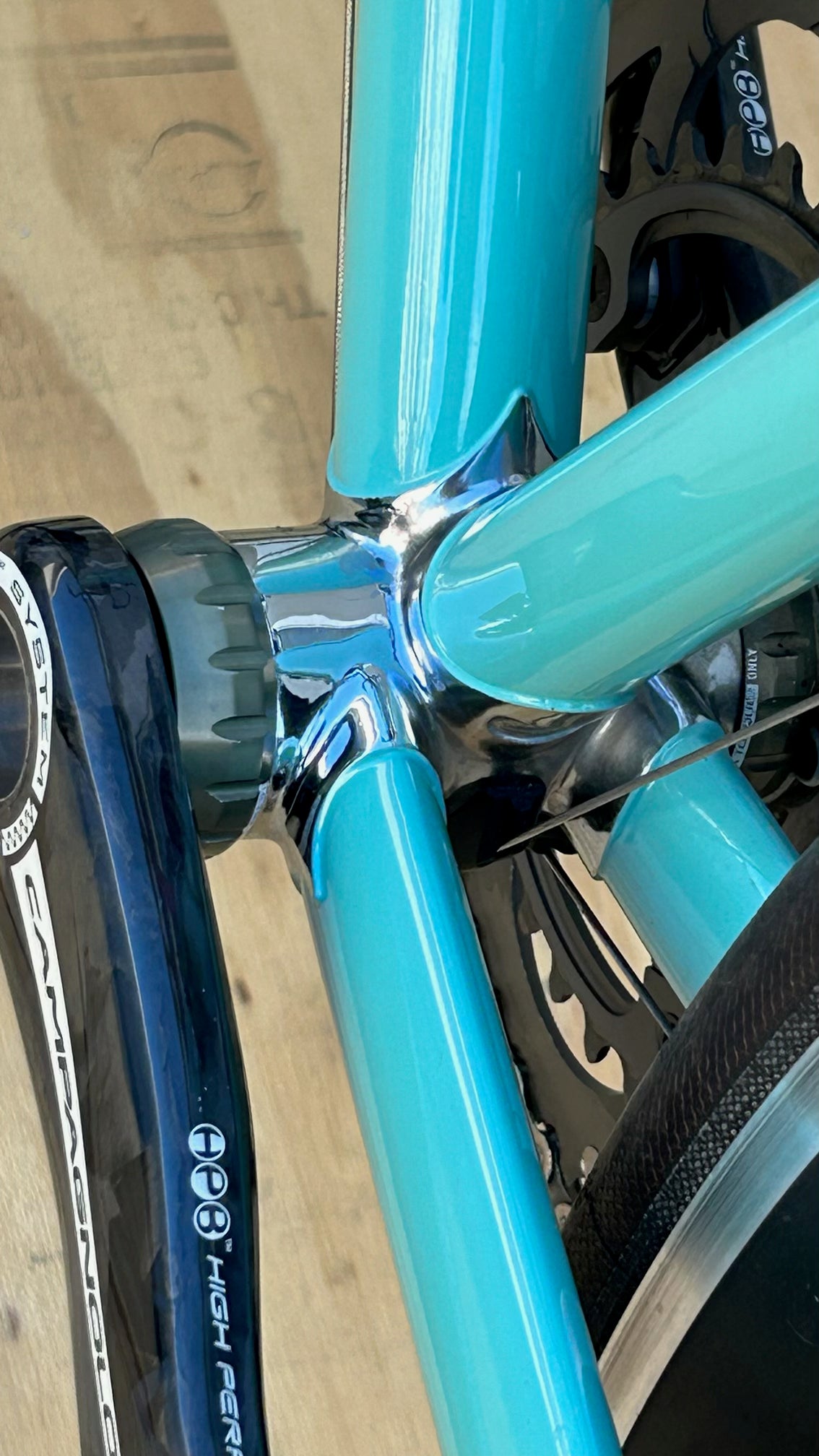 2010 Bianchi Dolomiti Classic Road Bike 56cm Campagnolo Chorus 11 Limited