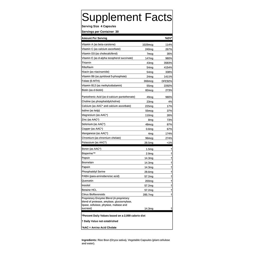 Hammer Nutrition Premium Insurance Caps (120 Caps)