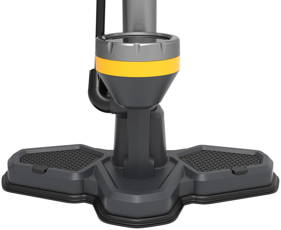 Kenai Outdoor Apex HP Floor Pump - 140 Psi, Gray