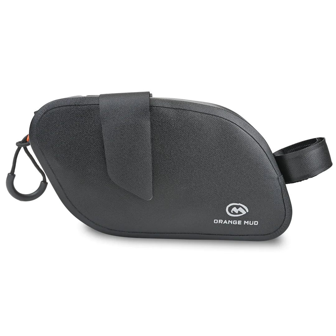 Orange Mud Bicycle Seat Bag Welded TPU Black Orange