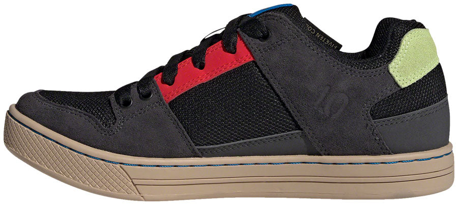 Five Ten Freerider Flat Shoes - Men's, Core Black/Carbon/Pulse Lime
