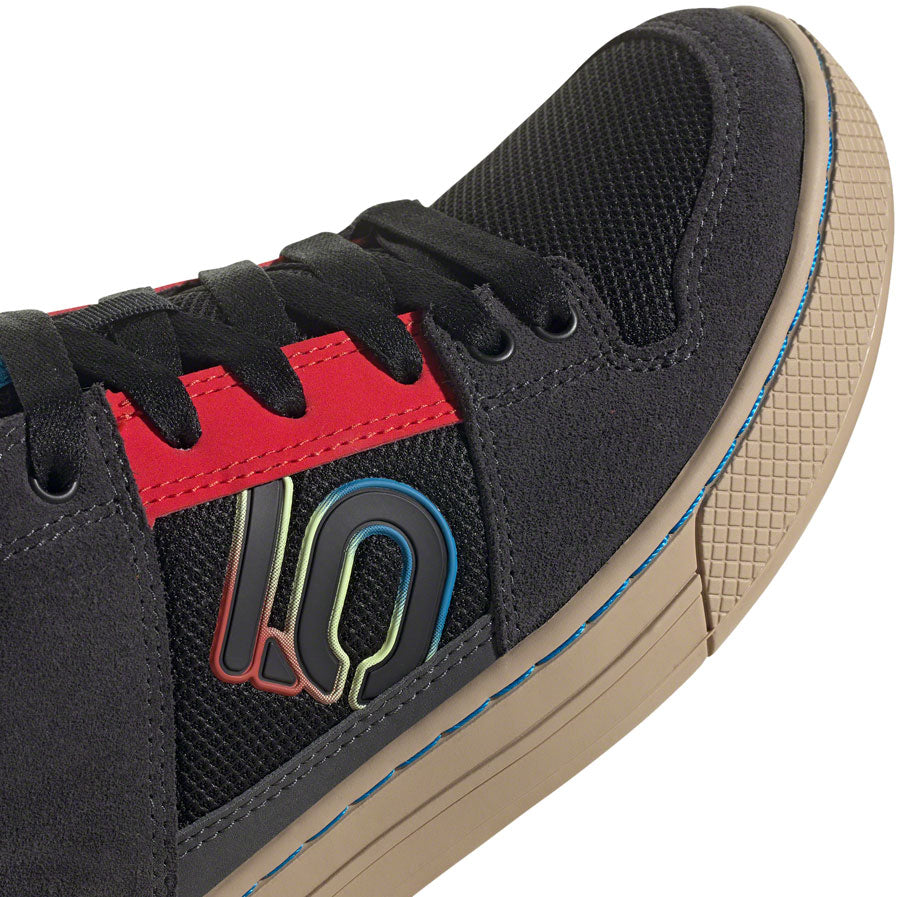 Five Ten Freerider Flat Shoes - Men's, Core Black/Carbon/Pulse Lime