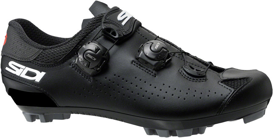 Sidi Eagle 10 Mega Mountain Clipless Shoes - Men's, Black/Black, 45