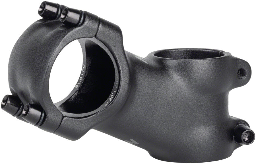 MSW 25 Stem - 60mm, 31.8 Clamp, +/-25, 1-1/8", Aluminum, Black