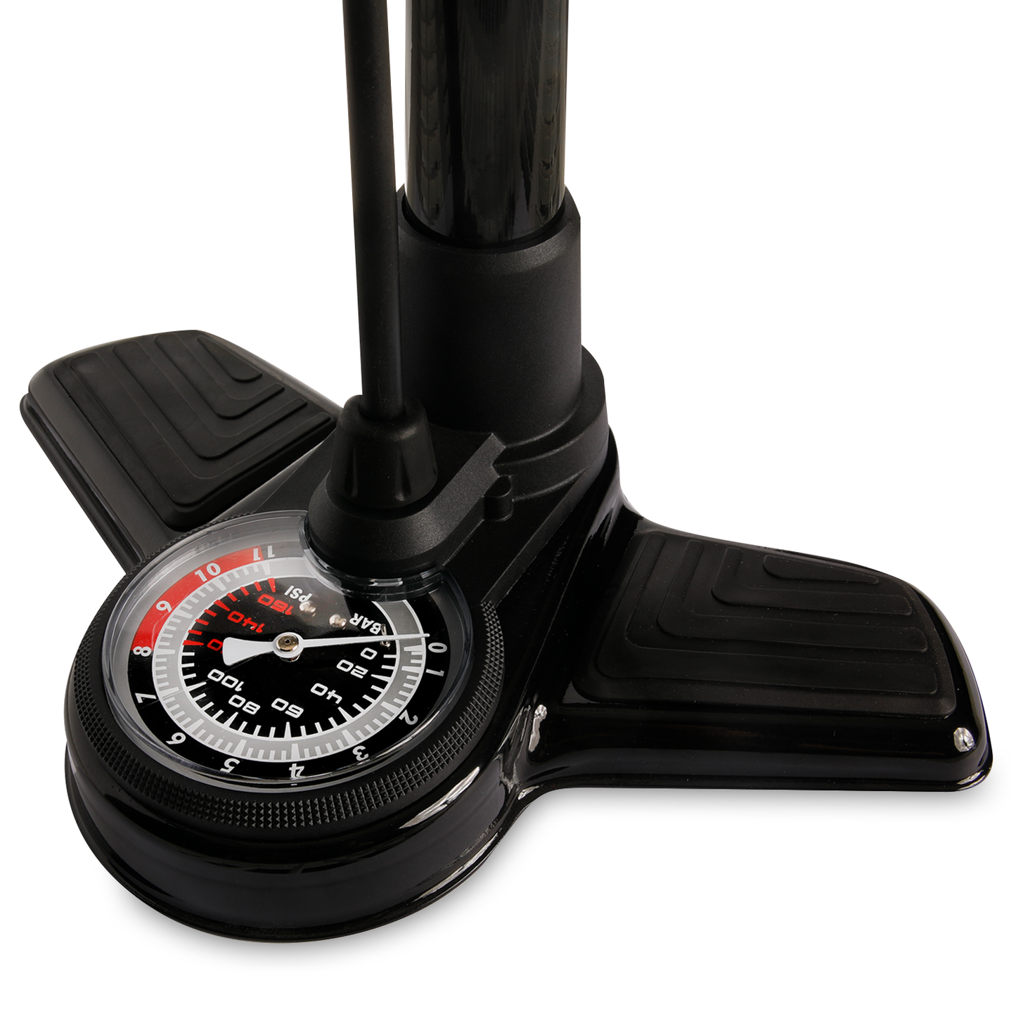 ZOL Pro High Pressure Bicycle Bike Floor Pump Up to 160PSI/11BAR with Gauge and Smart Head