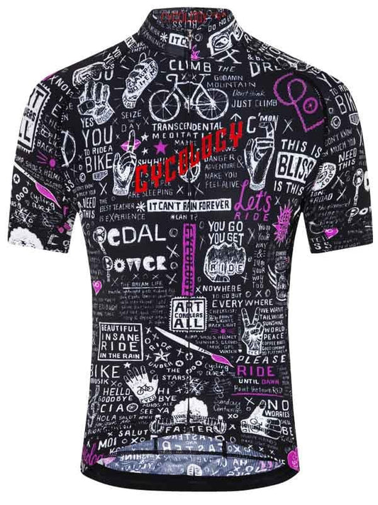 Cycology Graffiti Men's Classic Cycling Jersey