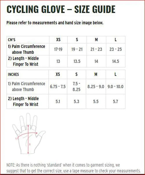 Cycology Frida Cycling Gloves Black