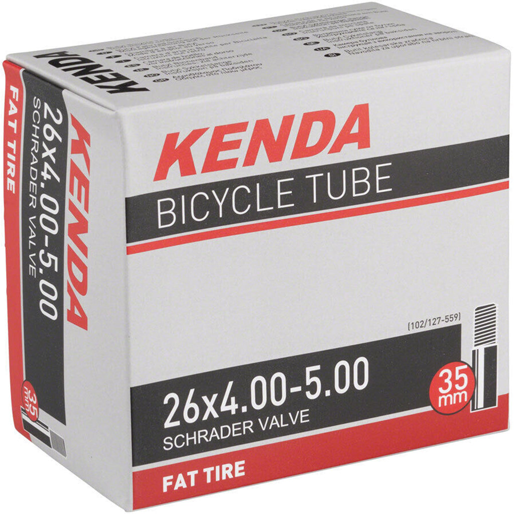 Kenda Butyl Tube, 26 x 4.0-5.0" Schraeder Valve